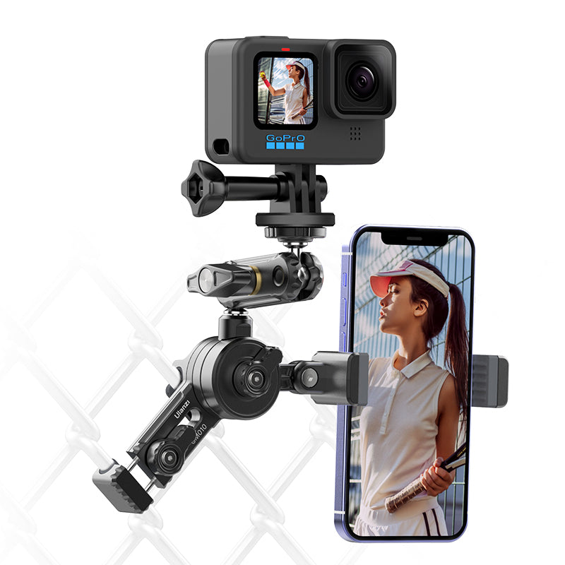 Ulanzi Baseball Zaun Halterung für Action Kamera und Handy 3313