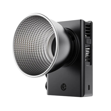 Ulanzi C01 100W COB Video-Licht L099 – Professionelle LED-Leuchte (Schwarz/Silber Design)