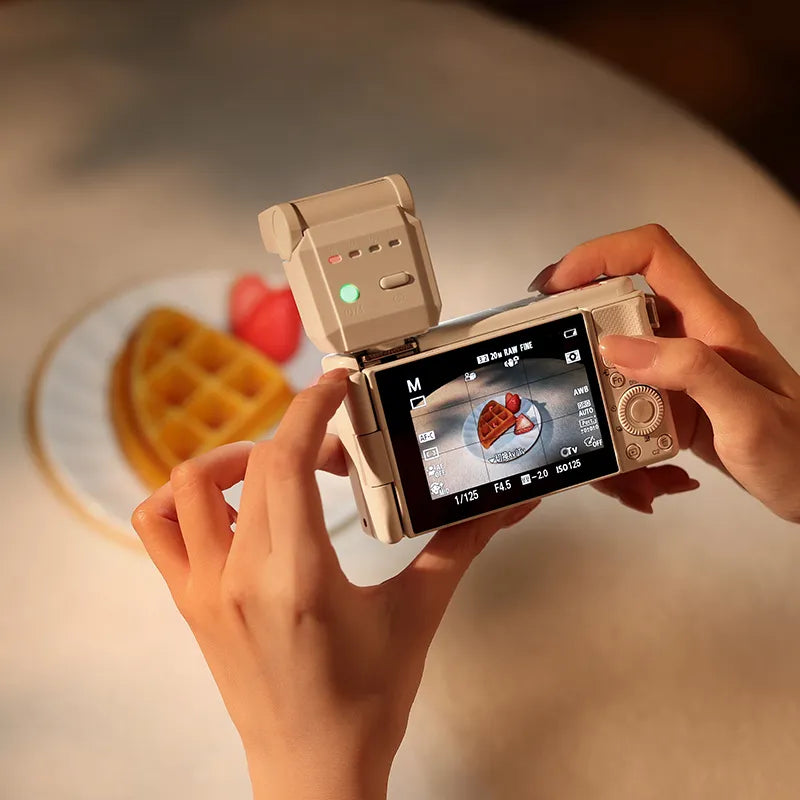 Ulanzi SL03 Spark Lite Blitz im Einsatz - perfekte Food-Fotos für deine Content Creation!