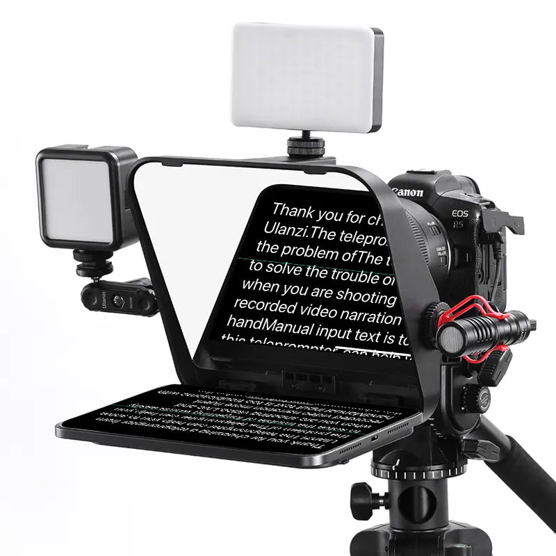 Ulanzi RT02 Universal Teleprompter für Tablets und Smartphones mit Fernbedienung R004GBB1