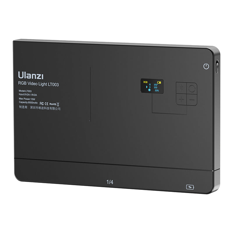 Ulanzi 10" RGB-LED-Videoleuchte 3099