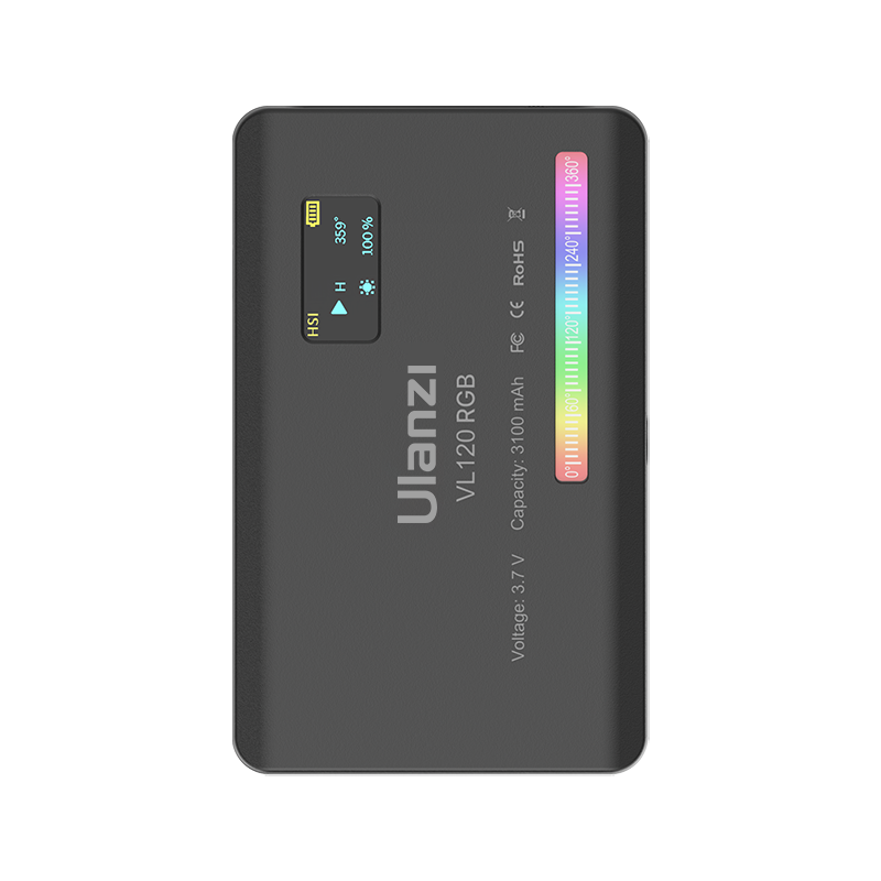Ulanzi VL120 RGB-LED-Videoleuchte