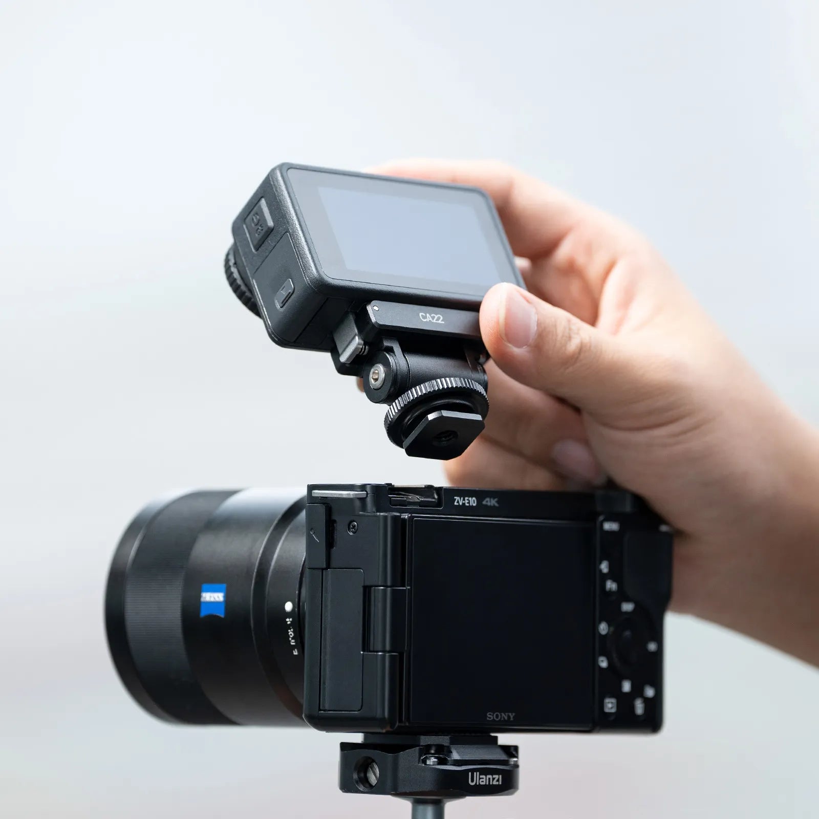 Dji Creator Combo Hot Shoe Mount For DJI 90° Tilt For Dual-Angle