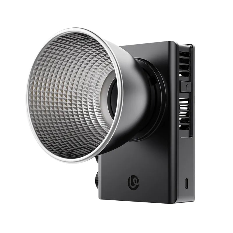 Ulanzi C01 100W COB Video-Licht L099 – Professionelle LED-Leuchte (Schwarz/Silber Design)