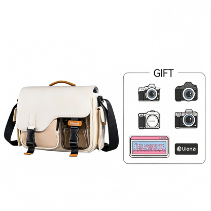 Ulanzi MS12 5.6L Messenger Tasche Schwarz/Weiß B118 B119