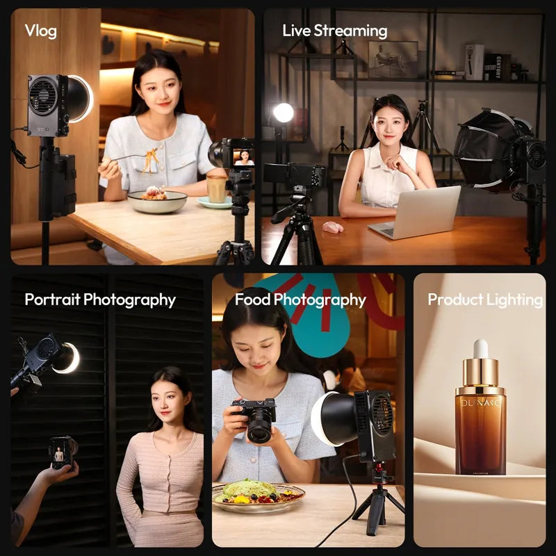 Ulanzi C01 100W COB Licht – Ideal für Vlogging, Streaming & Produktfotografie