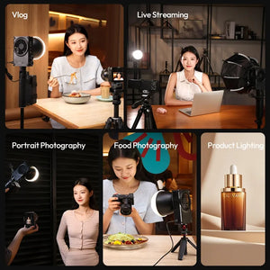 Ulanzi C01 100W COB Licht – Ideal für Vlogging, Streaming & Produktfotografie