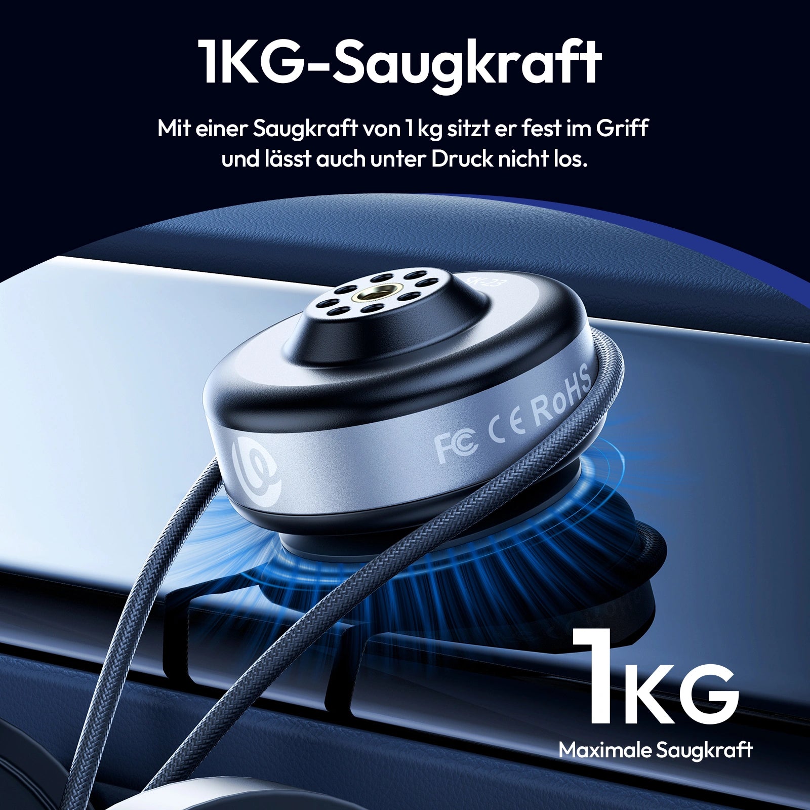 Ulanzi SK-23 Elektrischer Saugfuß mit 1/4"-Schraube M085 – Verpackung