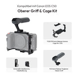 Falcam F22 & F38 Quick Release Cage Lieferumfang mit Cage und Schrauben