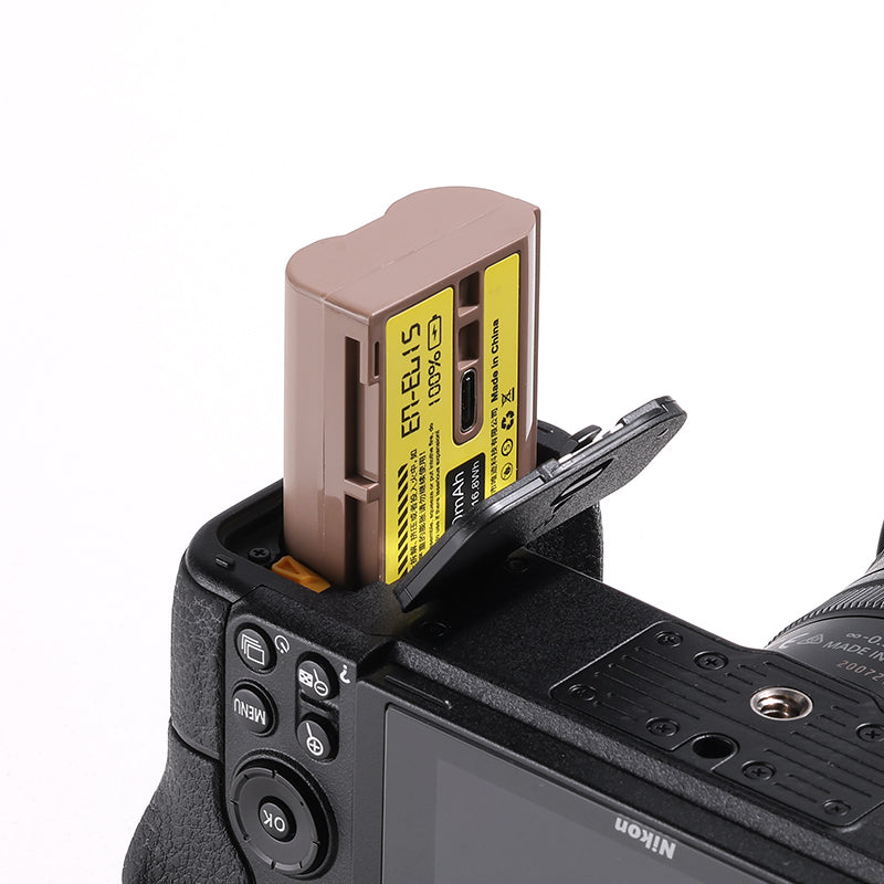 Ulanzi Nikon EN-EL15 Typ Lithium-Ionen-Akku mit USB-C-Ladeanschluss (2400mAh) 3288