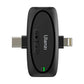 Ulanzi V6 3-in-1 Plug-Play Drahtloses Lavalier-Mikrofon für iPhone/Android/Tablet/Kamera A020GBB1
