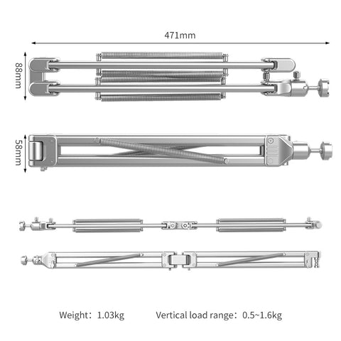 Extension arm 2746