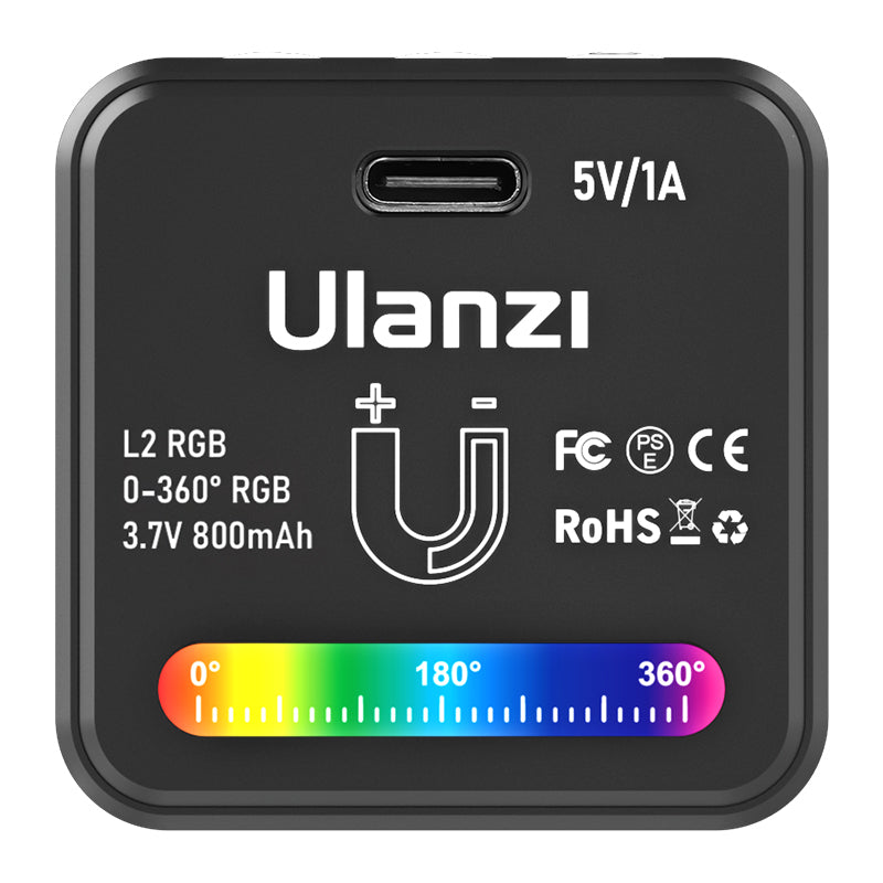 Ulanzi L2 RGB COB-Videoleuchte 2878