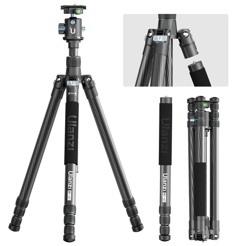 Ulanzi MT-61 Carbon Fiber Leichtes Reisestativ 3116